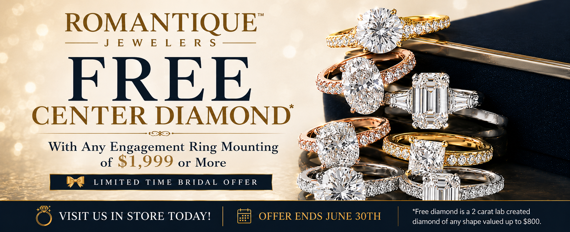 Free Center Diamond Promotion